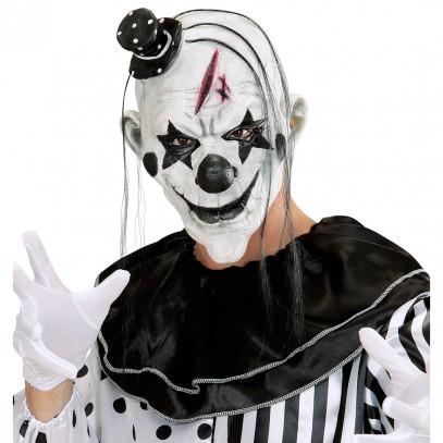 Killer Pierrot Clownsmaske 1