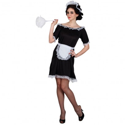 Klassisches Dienstmädchen Zimmermädchen Kostüm