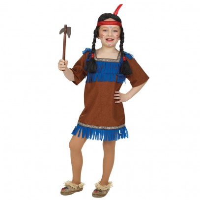 Apachen Mädchen Kinderkostüm