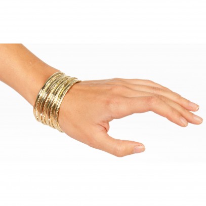 Klingel Ringe Armband gold