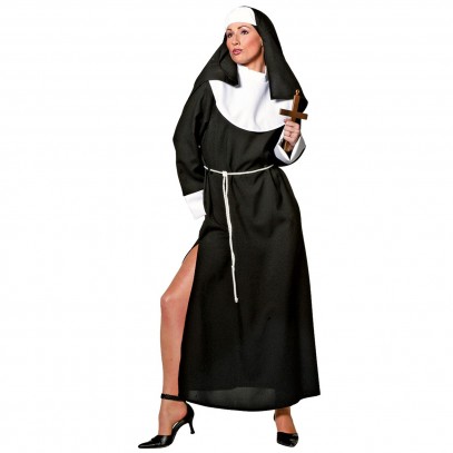 Klosterfrau Maria Nonnen Kostüm