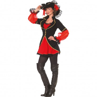 Piraten Kommandantin Kostüm Deluxe