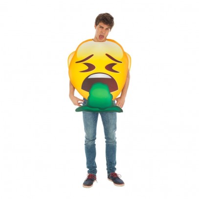 Kotz Emoji Kostüm für Erwachsene