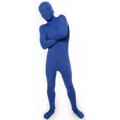 Basic Morphsuit Kinderkostüm blau