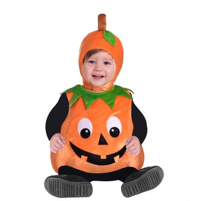 Mini Kürbis Halloween Kostüm für Kinder
