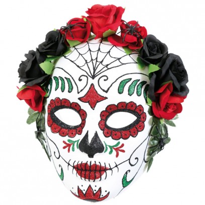 La Flora Tag der Toten Maske Deluxe