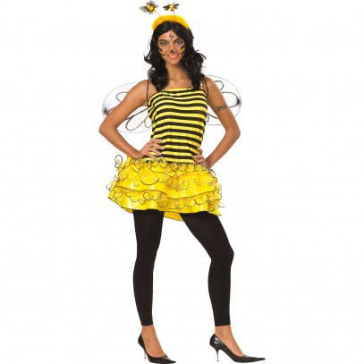 Sexy Ladybee Bienen Kostüm
