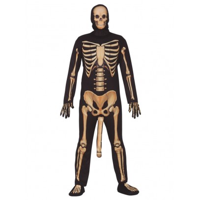 Big Bone Skelett Kostüm für Herren