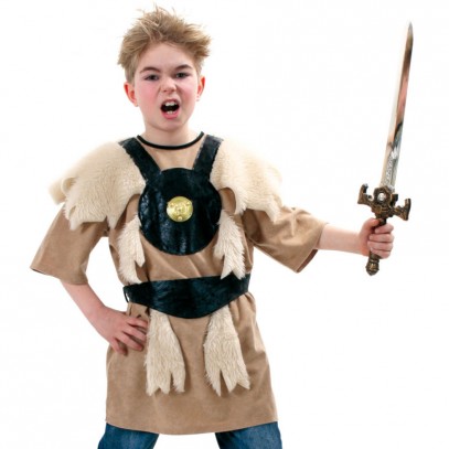 Leon der Barbar Wikinger Kostüm für Kinder