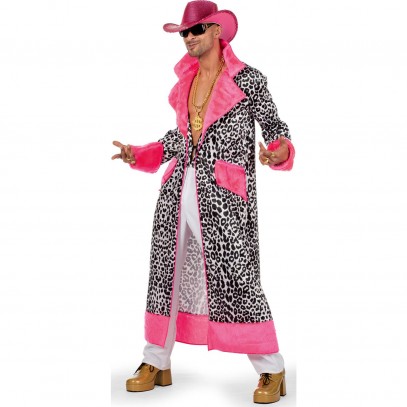 Leoparden Pink Party Mantel