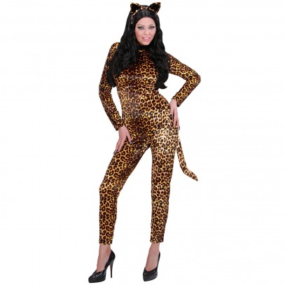 Leoparden Lady Leona Damenkostüm