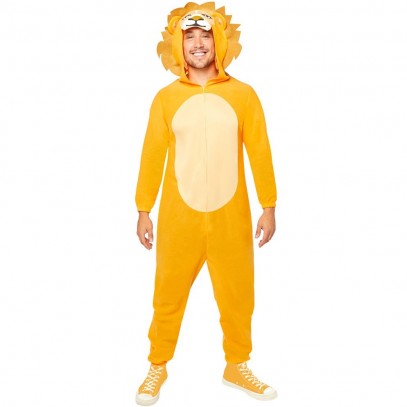 Löwen Overall Kostüm für Herren