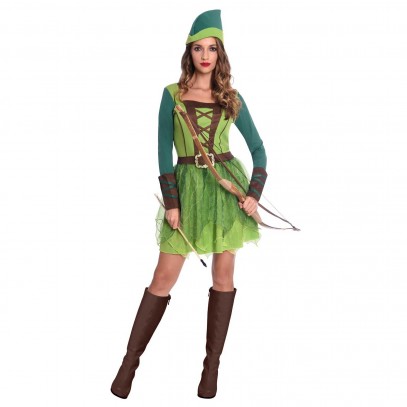 Robin Hood Waldelfin Kostüm Deluxe