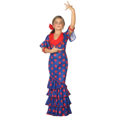 Flamenco Tänzerin Catalina Kinderkostüm
