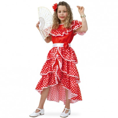 Luana Flamenco Tänzerin Kinderkostüm