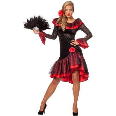 Lucia Spanische Flamenco Tänzerin Kostüm 1