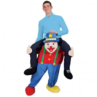 Lustiger Clown Huckepack Kostüm