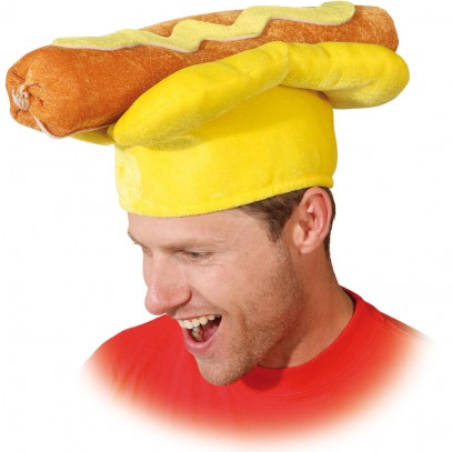Lustiger Hotdog Hut