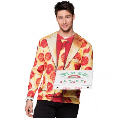 Lustiges Pizza Shirt