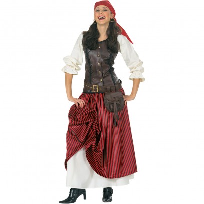 Piratenweib Kostüm Deluxe