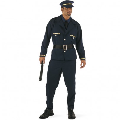 Strippender Police Officer Herrenkostüm Deluxe