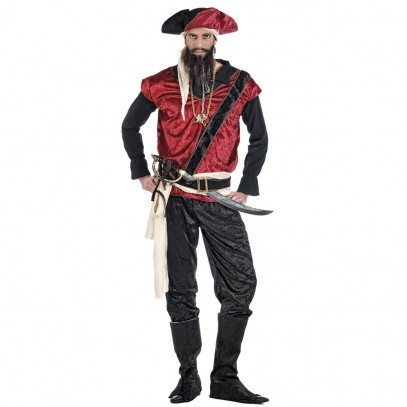 Pirat Alessandro Herrenkostüm Deluxe