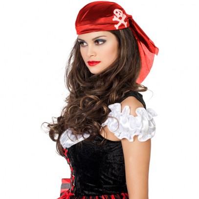 Mabel Piraten Kappe rot