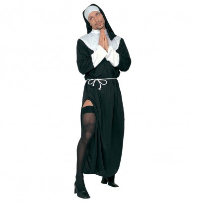 Männliche Nonne Kostüm