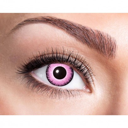 Magisches pink eye Kontaktlinse