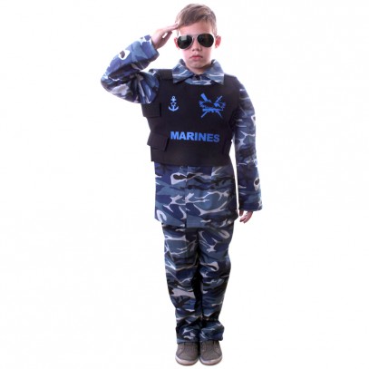 Marine Camouflage Kinderkostüm