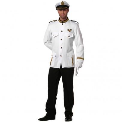 Marine Offizier Uniform Kostüm 