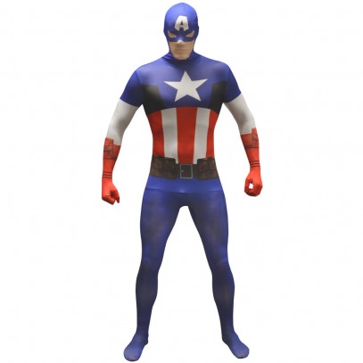 Marvel Captain America Morphsuit Value