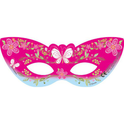6 Disney Princess Butterfly Masken