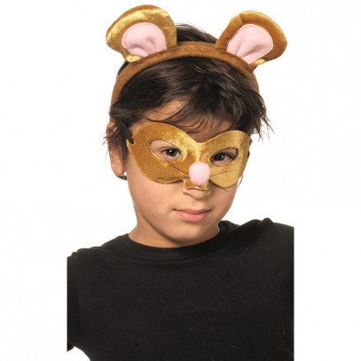 Maus-Maske mit Ohren 
