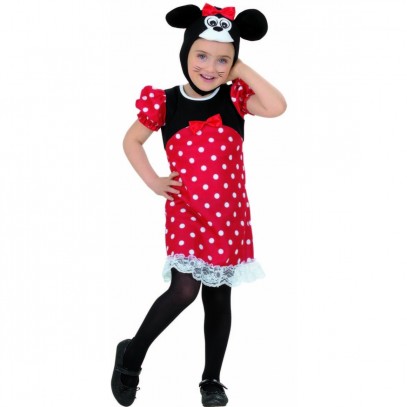 Mickey Maus Kostüm für Mädchen