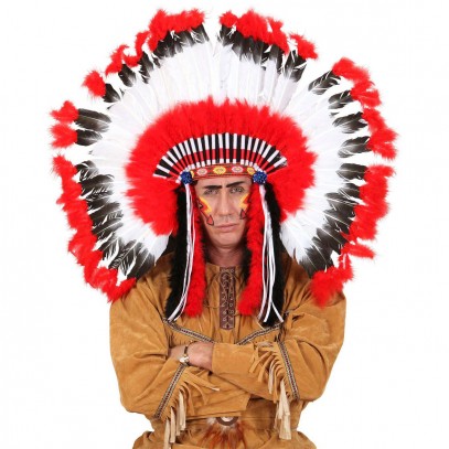 Maxi Indianerkopfschmuck Sioux