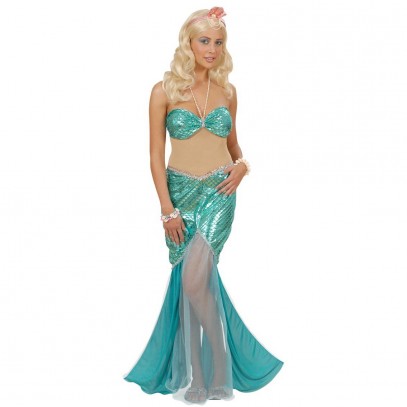 Meerjungfrau Wassernixe Kostüm