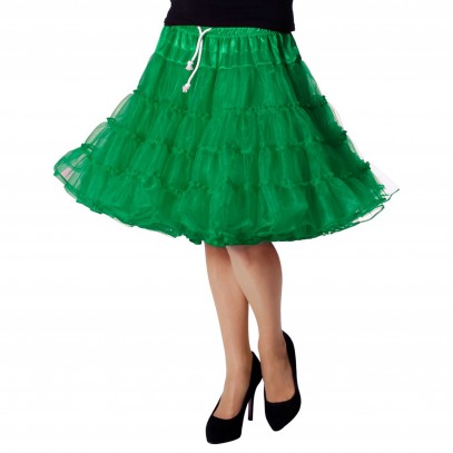 Mehrlagiger Premium Petticoat Grün