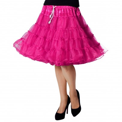 Mehrlagiger Premium Petticoat Pink