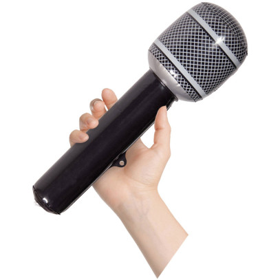 Aufblasbares Mikrofon XL