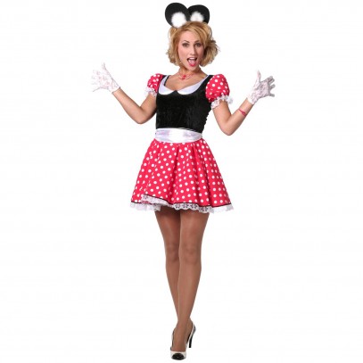 Minnie Maus Lady Kostüm