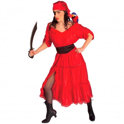 Miss Ruby Piraten Kostüm für Damen