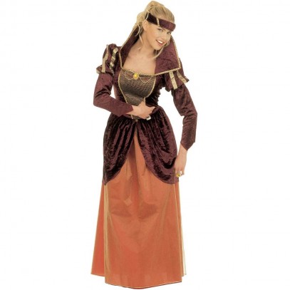 Mittelalterliche Königin Anna Kostüm