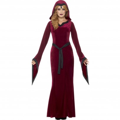 Mittelalterliches Vampir Kostüm für Damen