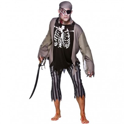 Mörderischer Pirat Zombie Kostüm 1
