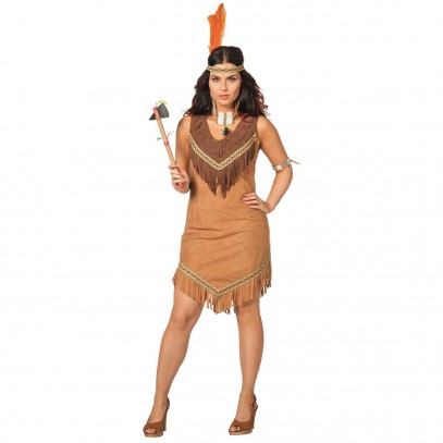 Morgenröte Sexy Cherokee Indianerin Kostüm 1