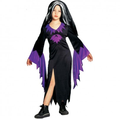 Mortessa Vampirin Kostüm schwarz-lila