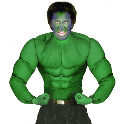 Grünes Muskelmonster Kostüm 1