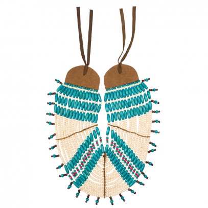 Navajo Indianer Halskette Deluxe 1