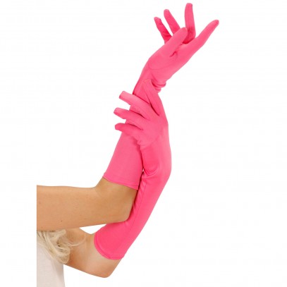 Neon Deluxe Handschuhe pink 1